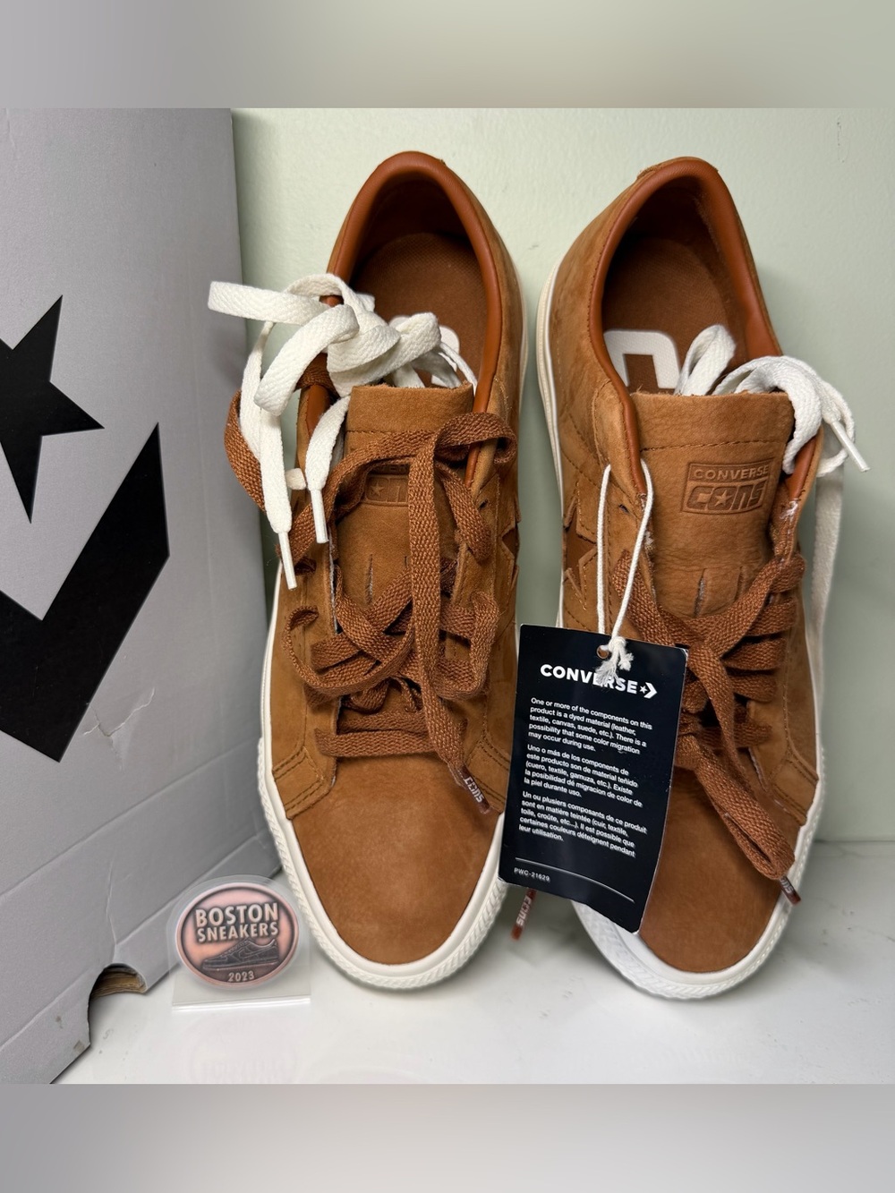 Converse - Size M7.5/ W9 - One Star Pro OX Low Top Leather Shoes A09247C - New